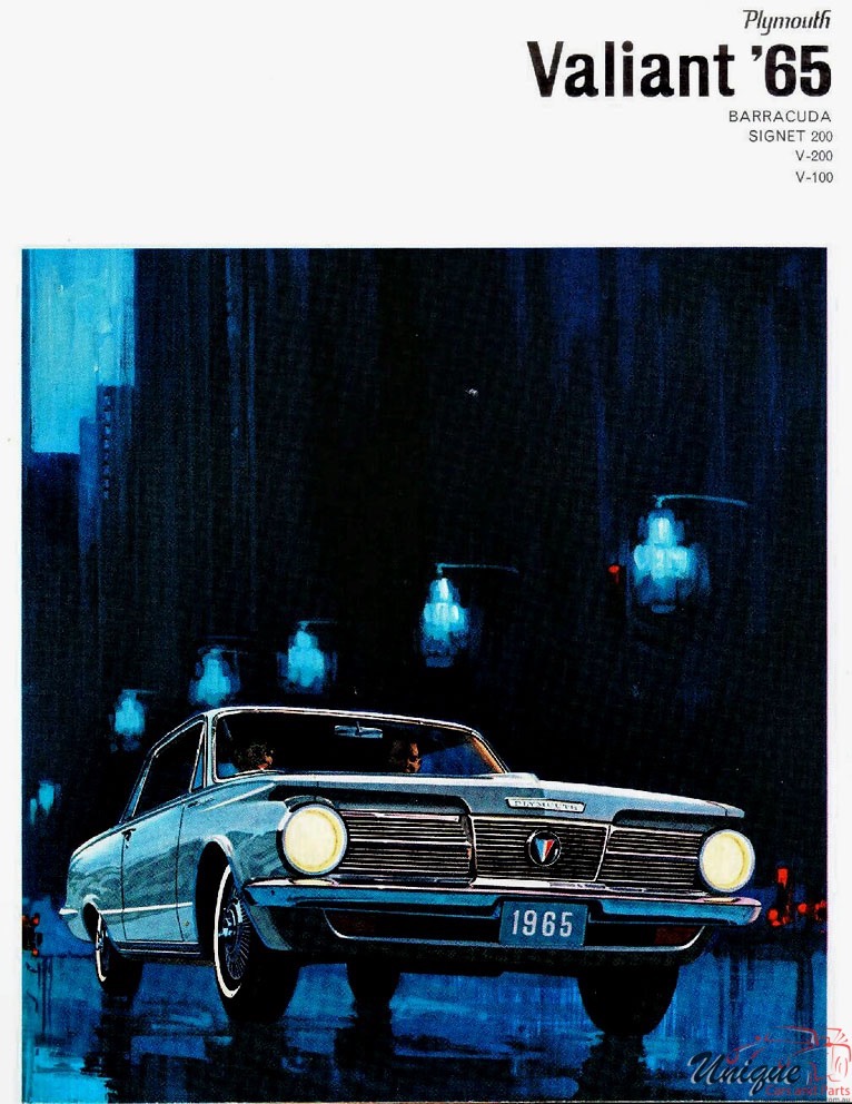 1965 Plymouth Valiant Brochure Page 1